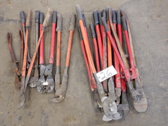 Bolt Cutters, Cable Cutters, and Crimpers