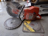 HUSQVARNA 3120K Demo Saw, with diamond and abrasive blades