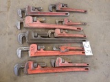 (10) RIDGID Pipe Wrenches