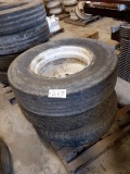 (3) 11R22.5 Tires