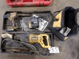DEWALT Cordless Drill and Electric Sawsall