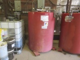 550 Gallon Lube Tank, with pneumatic pump and hose reel