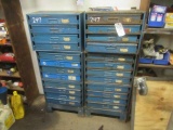 (6) 4-Drawer Parts Bins