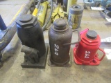 (3) Hydraulic Bottle Jacks