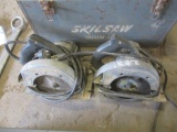 (2) SKILSAW Circular Saws