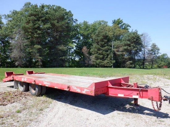 2005 TALBERT Model AC-10, 10 Ton Tandem Axle Tag-A-Long Trailer, VIN# 40FR0302X52024728, equipped