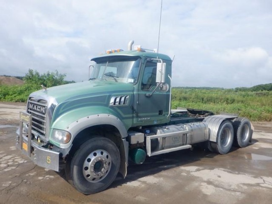 2012 MACK Model GU713 Granite Tandem Axle Truck Tractor, VIN# 1M1AX07Y2CM010697, powered by Mack