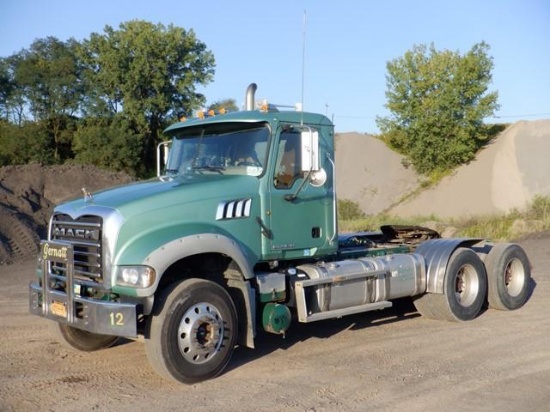 2015 MACK Model GU713 Granite Tandem Axle Truck Tractor, VIN# 1M1AX07Y0FM021850, powered by Mack