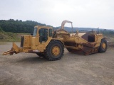 1991 CATERPILLAR Model 637E Push/Pull Motor Scraper, s/n 1FB00433, powered by Cat 3408 diesel engine