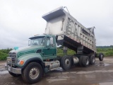 2007 MACK Model CV713 Granite 10x4 Dump Truck, VIN# 1M2AG10C57M068017, powered by Mack AI, 460HP