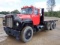 1989 MACK Model RD690S Tri-Axle Flatbed Truck, VIN# 1M2P198C4KW003493, powered by Mack 6 cylinder