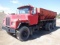 1986 MACK Model DM686S Tandem Axle Lime Truck, VIN# 2M2B126C1GC012403, powered by Mack 6 cylinder