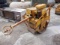 ESSICK Model V30WR Single Drum Walk Behind Roller, s/n 82006929, powered by Wisconsin 1 cylinder gas