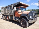 1987 MACK Model RD688S Tri-Axle Dump Truck, VIN# 1M2P141Y3HA004665, powered by Mack EM6-285 diesel