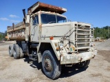 AM GENERAL/CCC 8x6 Tri-Axle Dump Truck, powered by 6 cylinder diesel engine and automatic