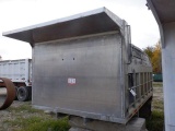 12' Aluminum Dump Body, with chute