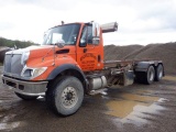 2003 INTERNATIONAL Model 7500 Tandem Axle Roll-Off Truck, VIN# 1HTWNADT63J054586, powered by