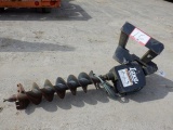 LOWE 750 Classic Hydraulic Auger Attachment, with 12