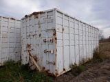22' Roll-Off Storage Container, with swing doors