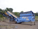 2007 FINTEC Model 570 Crawler Screening Plant, s/n 2007570450, powered by Cat 4 cylinder diesel