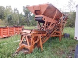 LORD Portable Screening Plant, powered by Detroit 3 cylinder diesel engine, equipped with feed