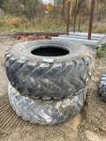 (2) 20.5R25 Tires