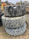 (3) 20.5x25 Tires