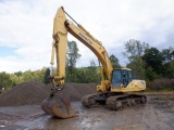 2003 KOMATSU Model PC300LC-7L Hydraulic Excavator, s/n A85676, powered by Komatsu 6 cylinder diesel