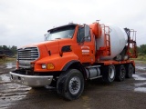 2002 STERLING Model Tri-Axle Rear Discharge Mixer Truck, VIN# 2FZHAZAS82AJ52932, powered by Cat C-12