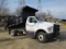 2019 FORD Model F-650 Super Duty Single Axle Dump Truck, VIN# 1FDNF6AY4KDF01203, powered by Triton