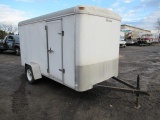 2005 J&L CARGO EXPRESS XL Series Single Axle Enclosed Utility Trailer, VIN# 4U01C121X5A023619,