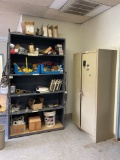 Metal Shelving Unit and Cabinet (BUYER MUST LOAD) (POLARIS/WARMINSTER)