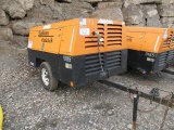 2013 SULLIVAN Model D185PJD, 185CFM Portable Air Compressor, s/n 31517, powered by JD diesel engine,