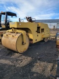 INGRAM 10 - 14 Ton Static Roller, s/n 30155781, powered by Detroit diesel engine and hydrostatic