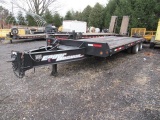 2005 EAGER BEAVER Model 20XPT, 20 Ton Tandem Axle Tag-A-Long Trailer, VIN# 112H8V3255L070320,