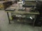 Shop Table, File Cabinet, Wood Table, with vise