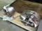 3-Jaw Automatic Centering Chuck and 4-Jaw Independent Chuck