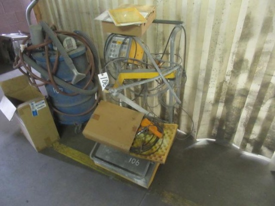 GEMA Easy 1-B Powder Coat System, with guns