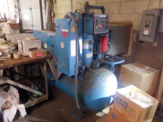 1993 LEROI 125PSIG Rotary Screw Air Compressor, s/n AER0468, compressor 240 volt, 3-phase, with