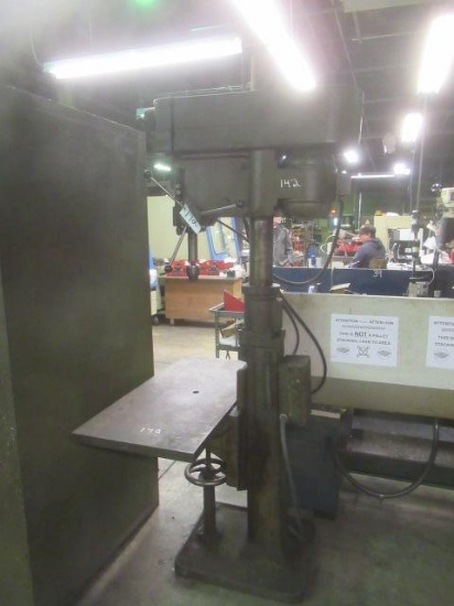 CLAUSING Model 2286 Variable Speed Drill Press, equipped with 5/8" chuck, 20"x42" table (208