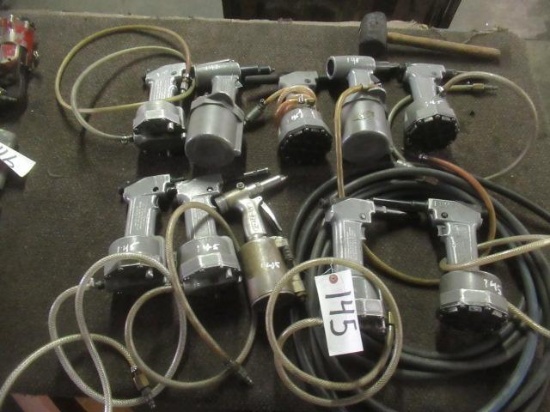 (10) Pneumatic Pop Rivet Guns