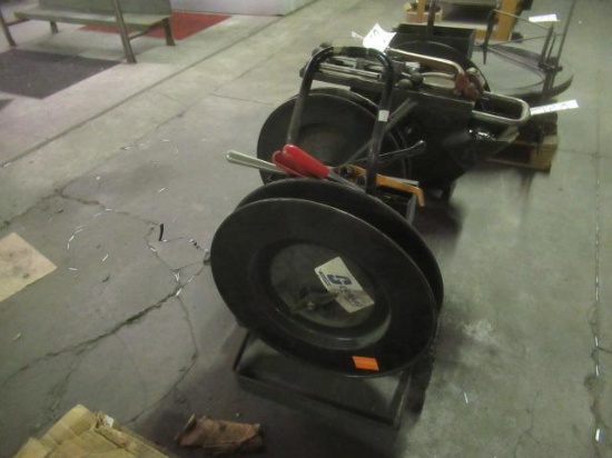 Banding Cart and tools and Plastic Banding Material