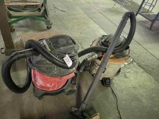 (2) Shop Vacs