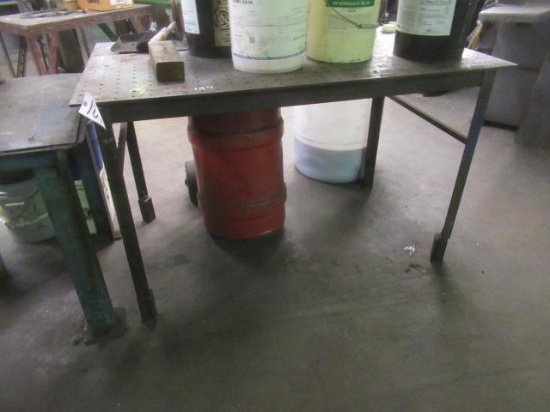 Steel Shop Table, 36"x60"