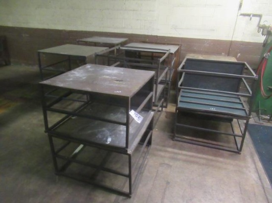 (14) Steel Stands, 36"x36"