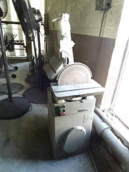 ROCKWELL DELTA Combination Belt/Disc Sander, Delta 6" Belt & 12" Disc Grinder, motor 1.5 HP, (2)