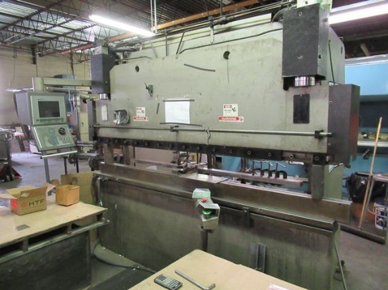 1984 DARLEY Model EHP80, 80 Ton Hydraulic Press Brake, s/n 12606, 8' bed size, 14" open height, 9.5"