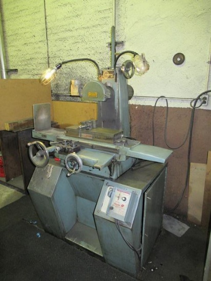 HARIG Model 618W Horizontal Reciprocating Surface Grinder, Walker 6"x18" electro-magnetic chuck.