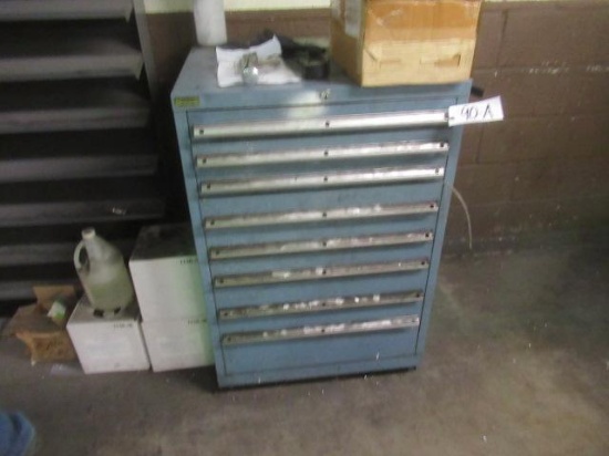 WILSON Tool Cabinet and Contents of Haeger Press Parts