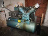 1999 KELLOGG AMERICAN/LEROI 2-Stage, 4 Cycle Shop Air Compressor, s/n 02F1048PKZ, 25 HP, 1999 MTA